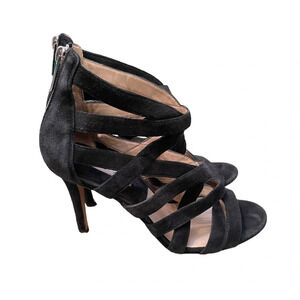 MICHAEL KORS SUEDE STRAPPY HEELS